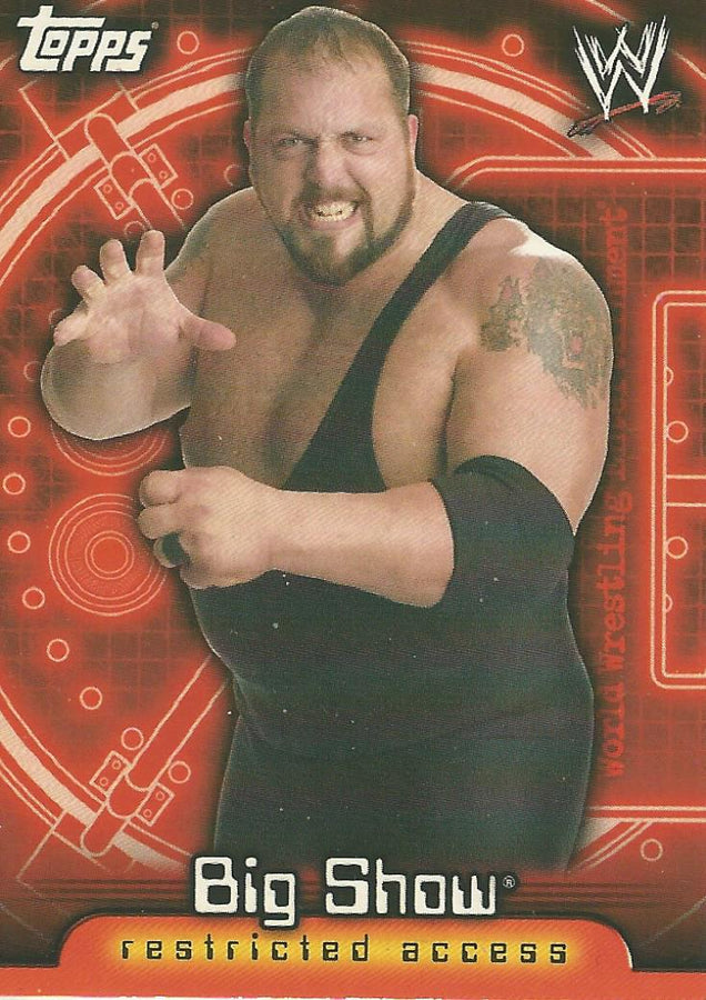 WWE Topps Insider 2006 US Big Show #2