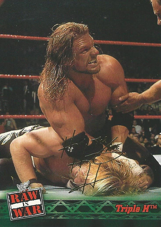 WWF Fleer Raw 2001 Triple H #2