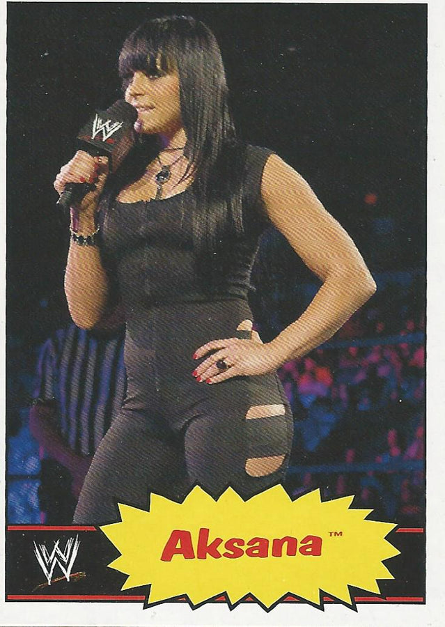 WWE Topps Heritage 2012 Aksana #2
