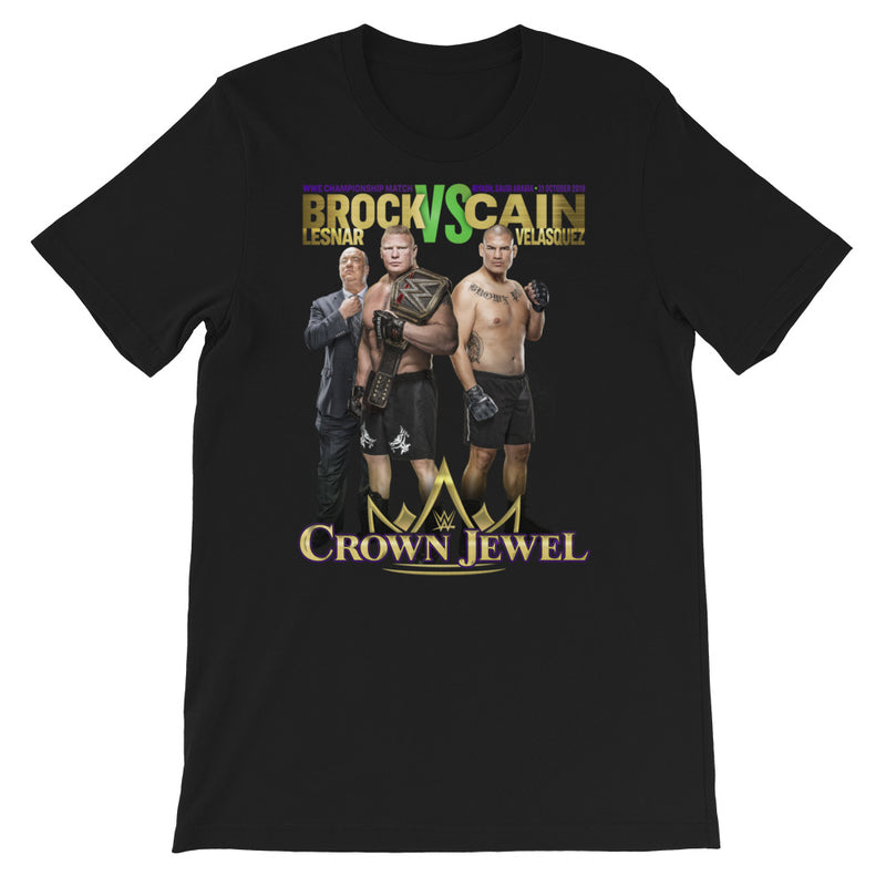 Cain Velasquez vs Brock Lesnar Match T-Shirt T-Shirt PW Catalog