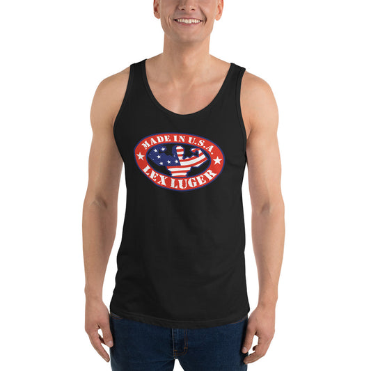 Lex Luger "Made in the U.S.A." Unisex Tank Top Tank Top PW Catalog