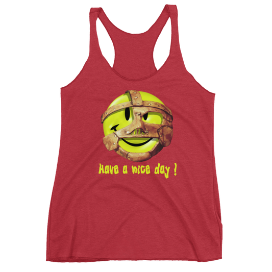 Mankind "Have a Nice Day" Women's Racerback Tank Top Tank Top PW Catalog