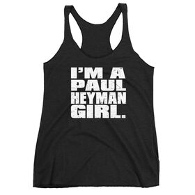 Paul Heyman "I'm a Paul Heyman Girl" Women's Racerback Tank Top