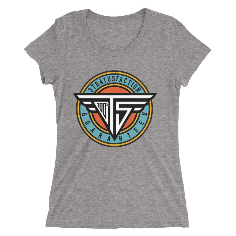 Trish Stratus "Stratusfaction Guaranteed" Women's Tri-Blend T-Shirt T-Shirt PW Catalog