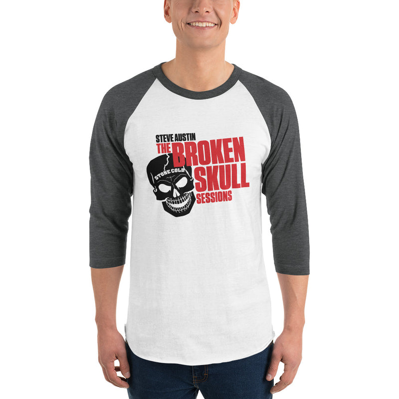 “Stone Cold” Steve Austin: The Broken Skull Sessions 3/4 Sleeve Raglan Shirt