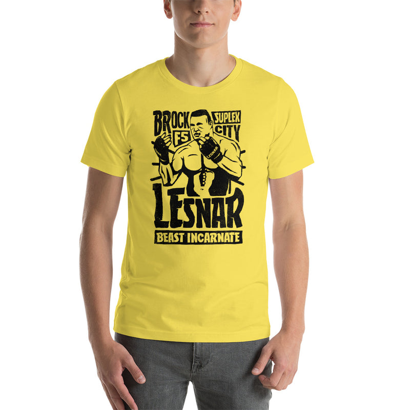 Brock Lesnar Illustrated Unisex T-Shirt T-Shirt PW Catalog
