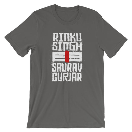 Rinku Singh & Saurav Gurjar Unisex T-Shirt T-Shirt PW Catalog