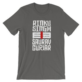 Rinku Singh & Saurav Gurjar Unisex T-Shirt T-Shirt PW Catalog