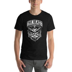 Brock Lesnar "The Beast Badge" Unisex T-Shirt T-Shirt PW Catalog
