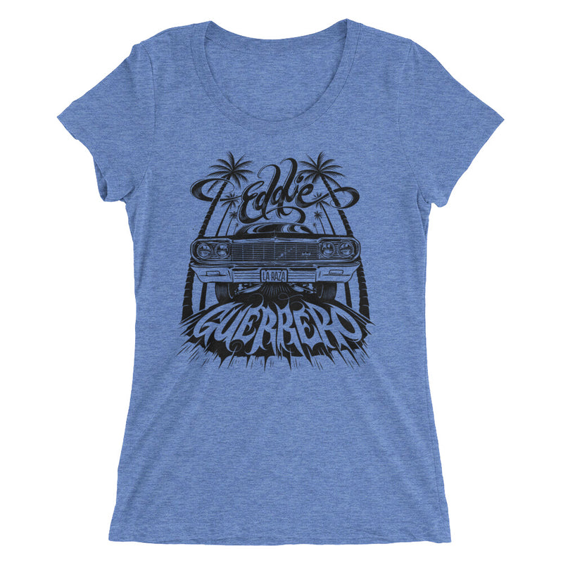 Eddie Guerrero "Lowrider" Women's Tri-Blend T-shirt
