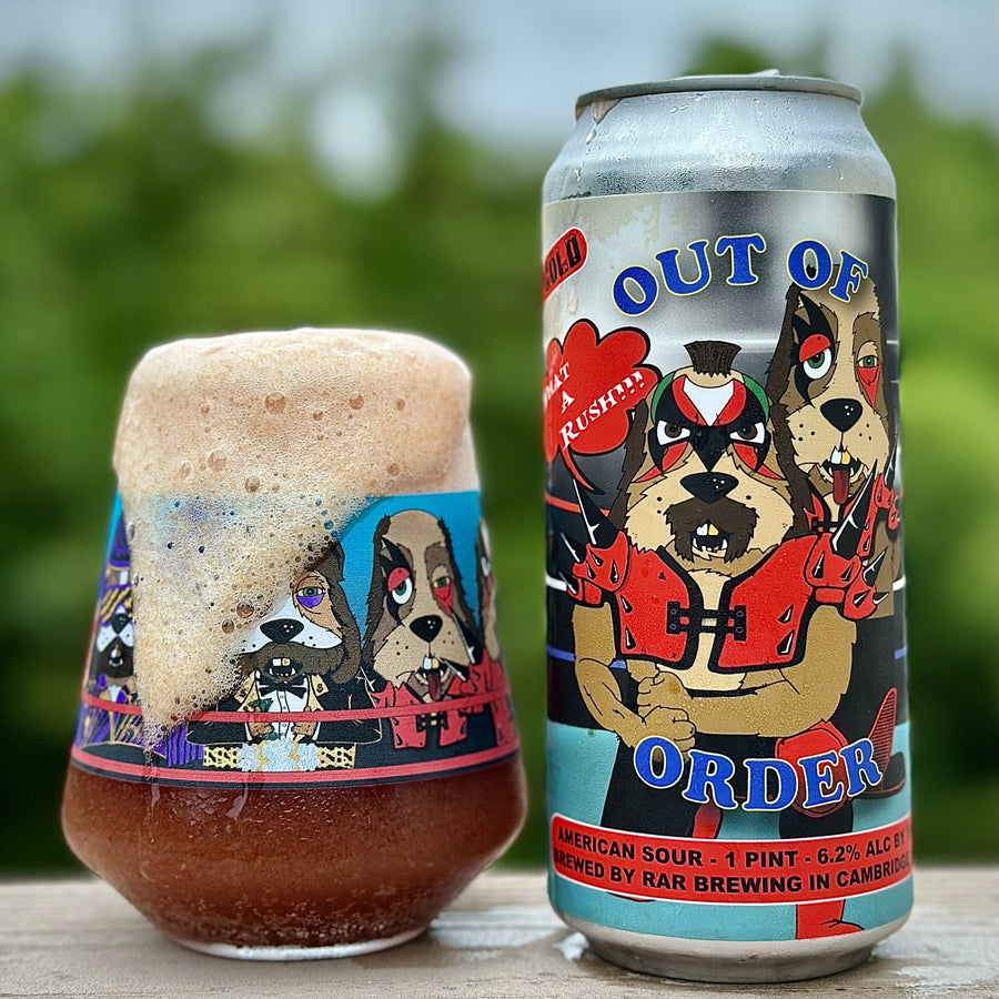 Legion of Doom Beer Can Out of Order What A Rush!!! by RaR Brewing PW Catalog