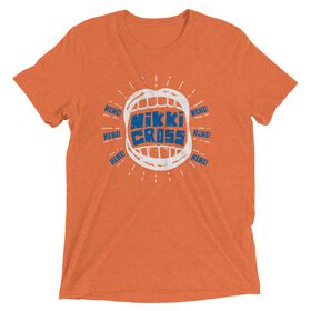 Nikki Cross "Hehe" Tri-Blend Unisex T-Shirt T-Shirt PW Catalog