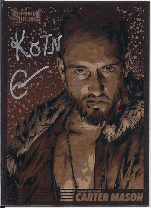 “King of the North” Carter Mason trading card PW Catalog