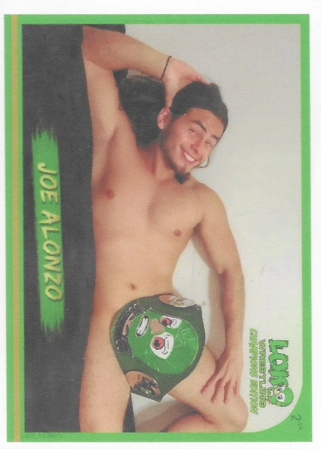 JOE Alonzo trading card PW Catalog