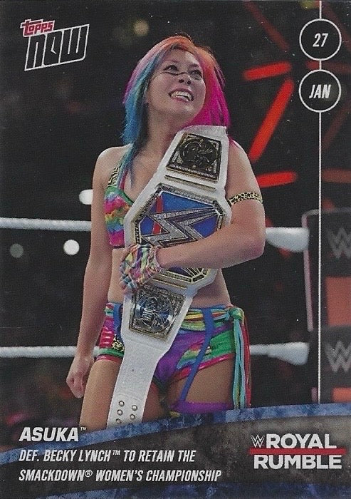 Asuka DEF. Becky Lynch to Retain the Smackdown Women’s Championship