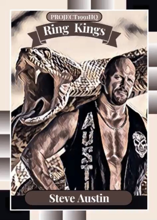 Ring Kings – Steve Austin trading card PW Catalog