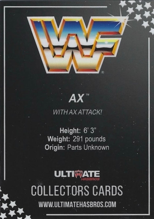 AX trading card PW Catalog