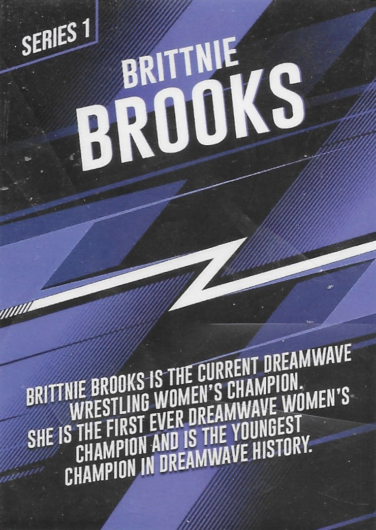 Brittnie Brooks trading card PW Catalog