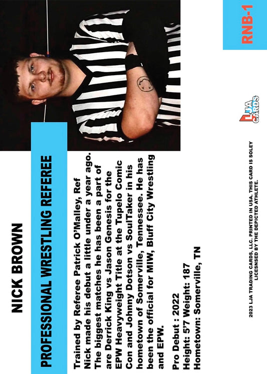 Nick Brown Trading Card PWcatalog