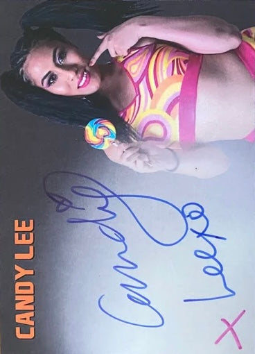 Candy LEE trading card PW Catalog