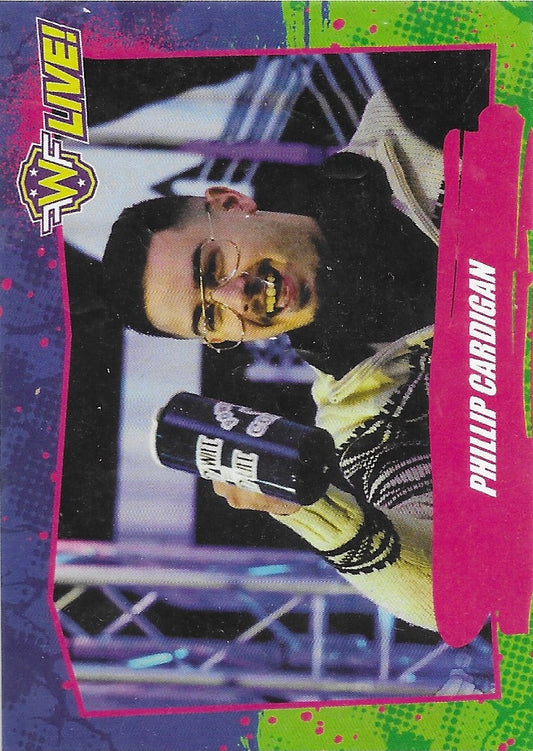 Phillip Cardigan trading card PW Catalog