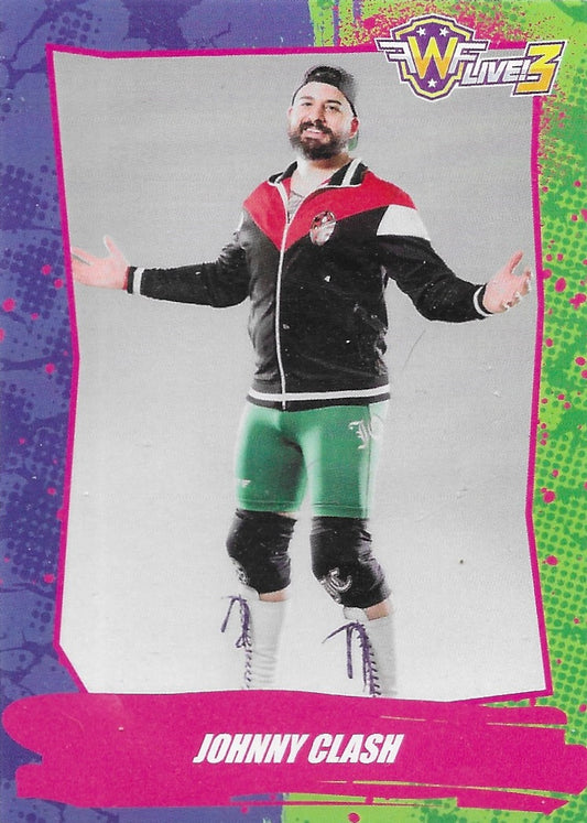Johnny Clash trading card PW Catalog