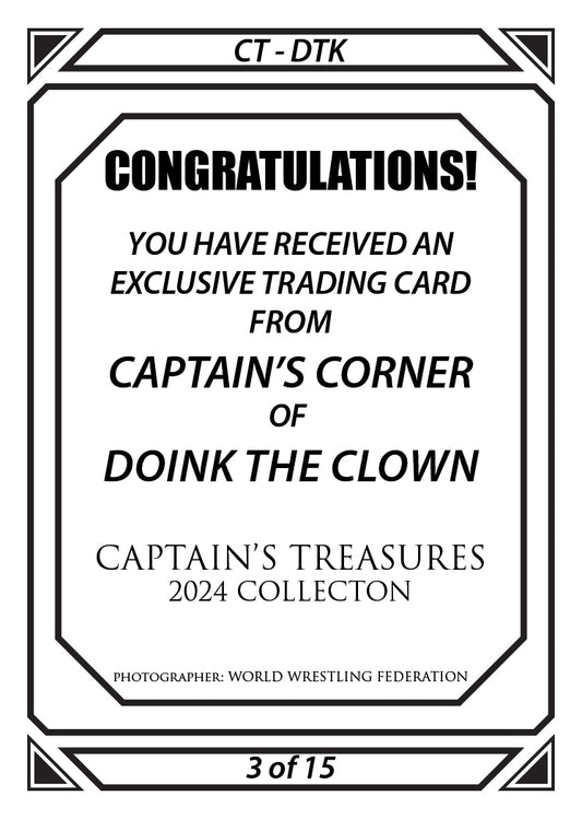 Doink the Clown trading card PW Catalog