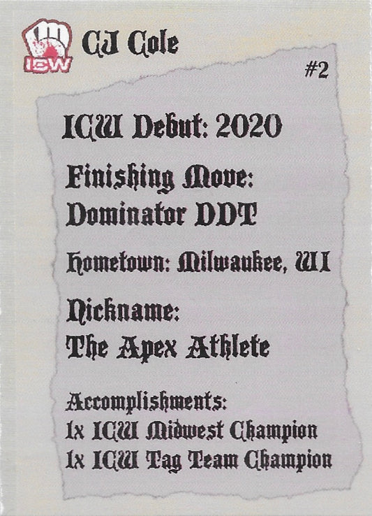 “The Apex Athlete” CJ Cole