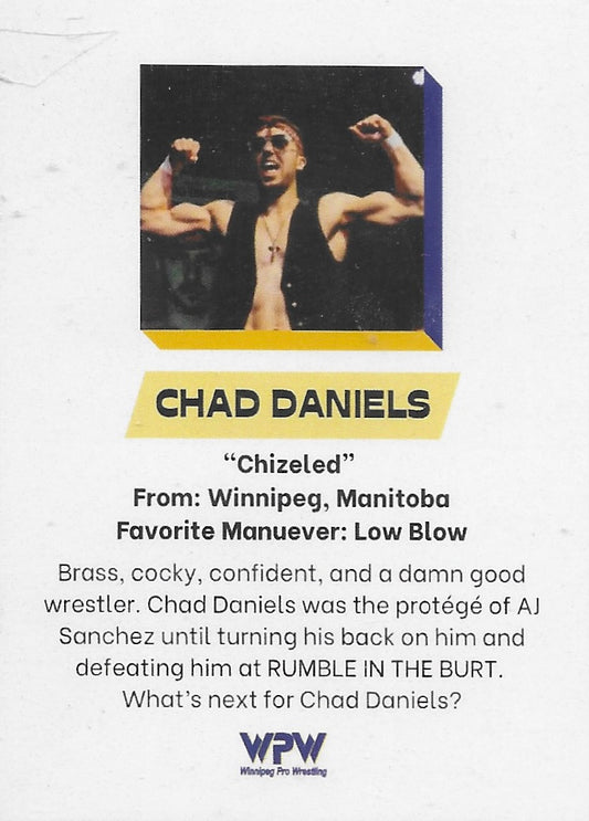 Chad Daniels trading card PW Catalog