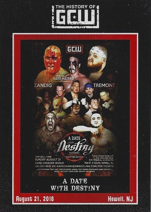 A Date With Destiny trading card PW Catalog