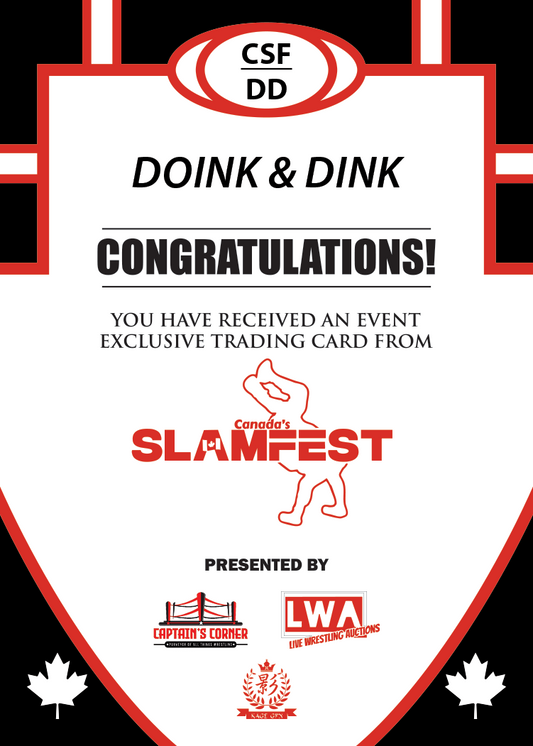 Doink & Dink trading card PW Catalog