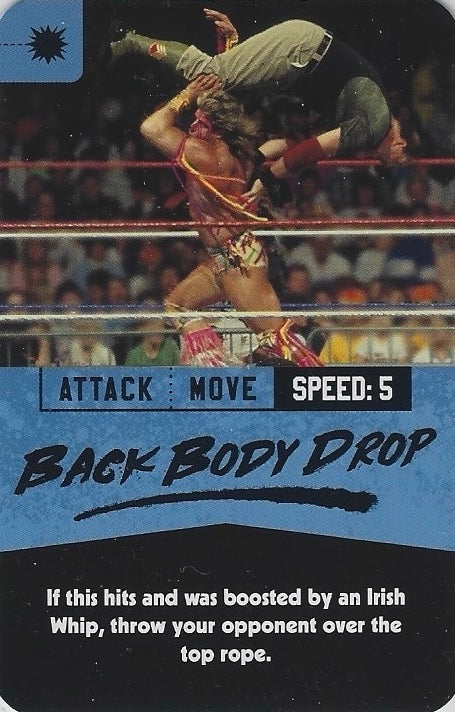 Back Body Drop trading card PW Catalog