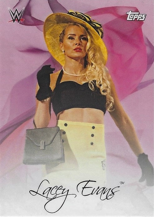 Lacey Evans trading card PW Catalog