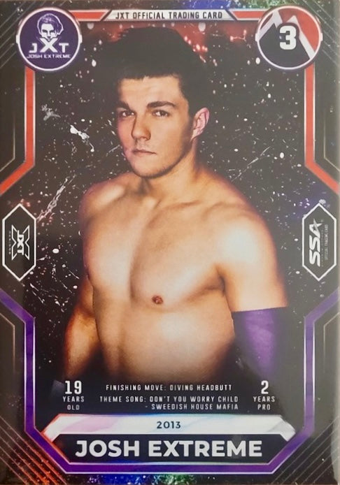 2013 – Josh Extreme trading card PW Catalog