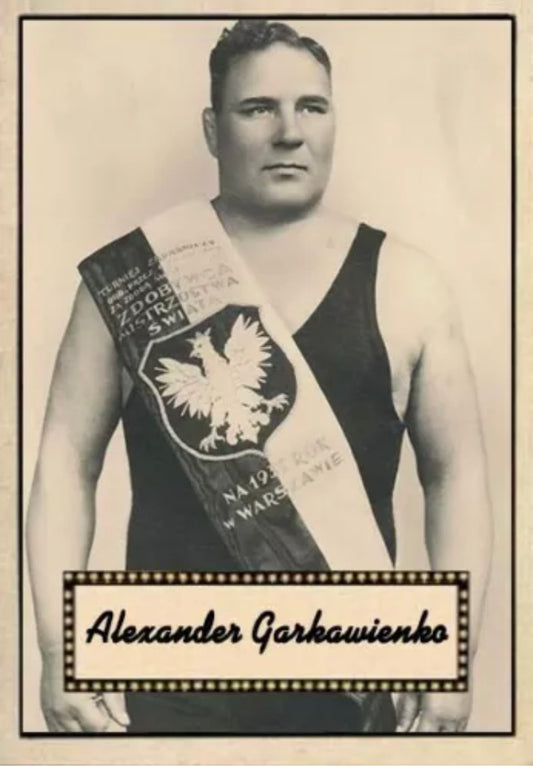 Alexander Garkawienko trading card PW Catalog
