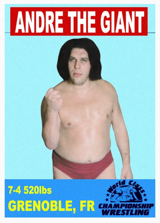 Andre the Giant trading card PW Catalog
