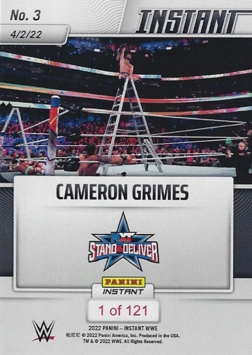 Cameron Grimes – Grimes Wins NXT North American Championship