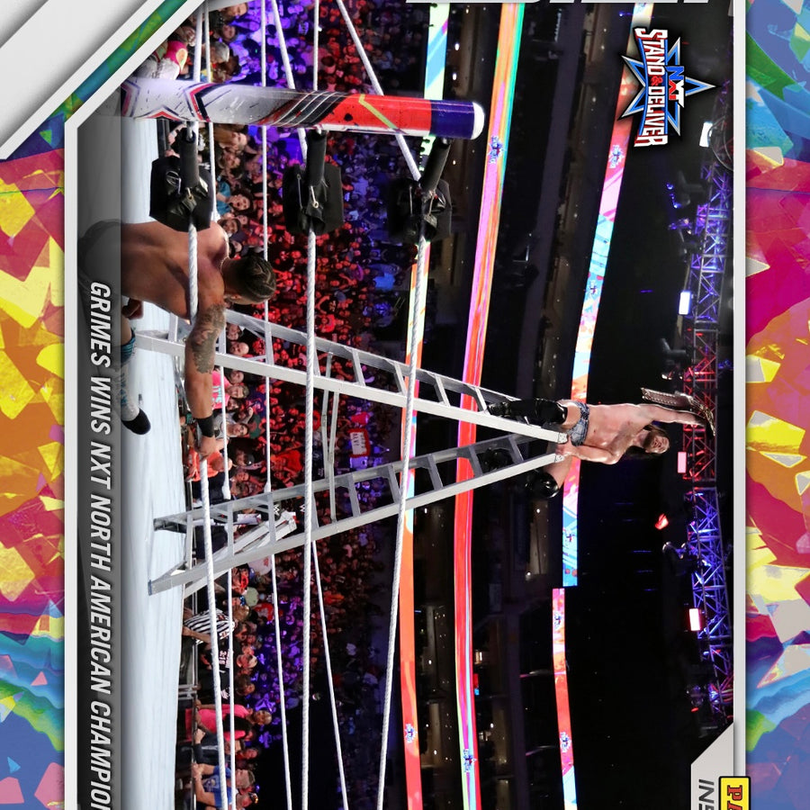 Cameron Grimes – Grimes Wins NXT North American Championship trading card PW Catalog