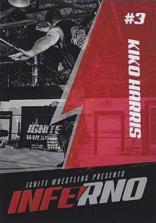 Kiko Harris trading card PW Catalog