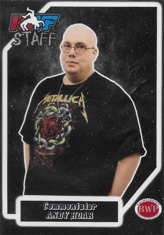 Commentator Andy Hoar