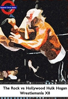 The Rock vs Hollywood Hulk Hogan Wrestlemania X8