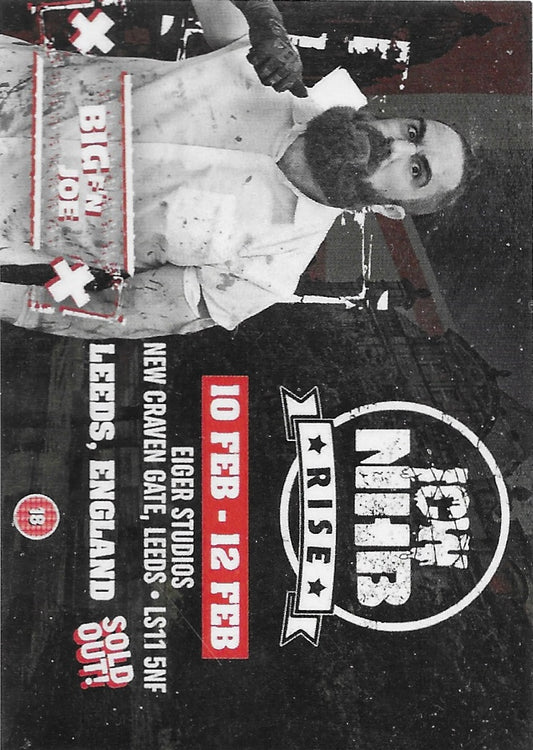 Big F’N JOE trading card PW Catalog