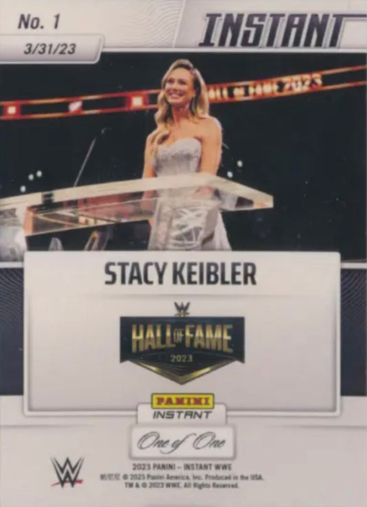 Stacy Keibler – WWE Hall of Fame Class of 2023 trading card PW Catalog