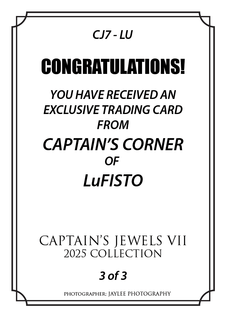 Lufisto trading card PW Catalog