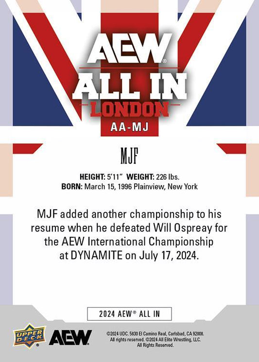 MJF trading card PW Catalog