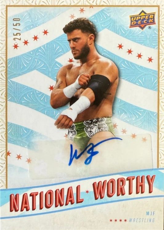 National Worthy – MJF trading card PW Catalog