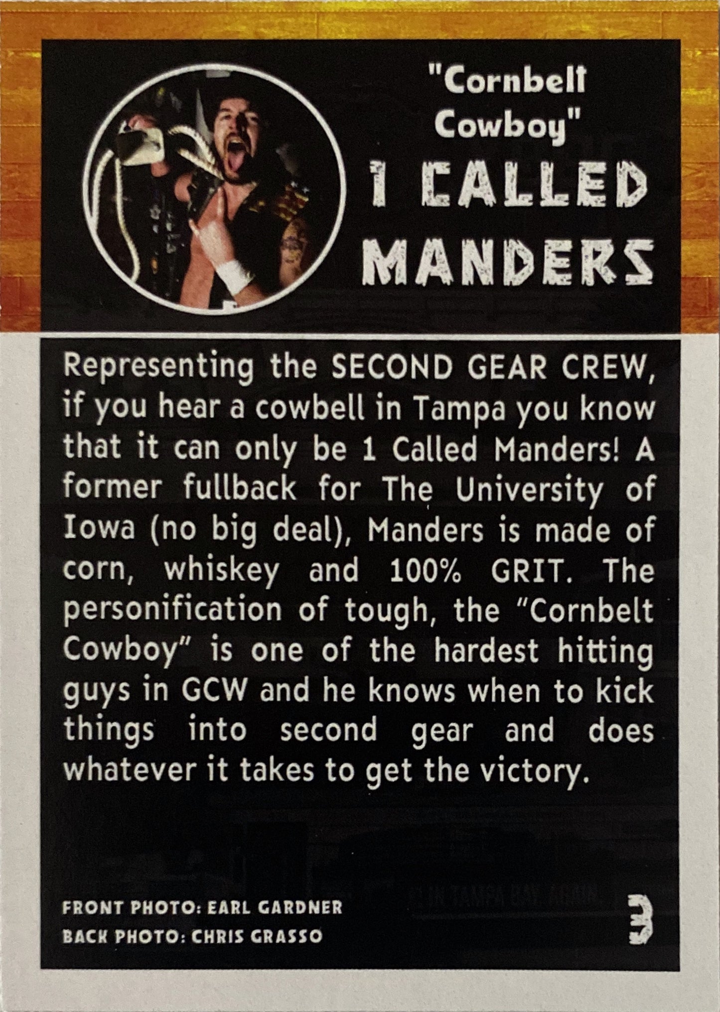 “Cornbelt Cowboy” 1 Called Manders