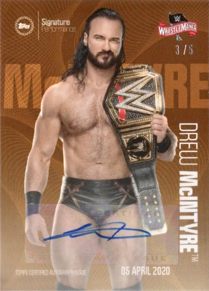 Drew McIntyre Sunday 5th April 2020