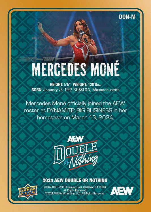 Mercedes MONÉ Trading Card PWcatalog