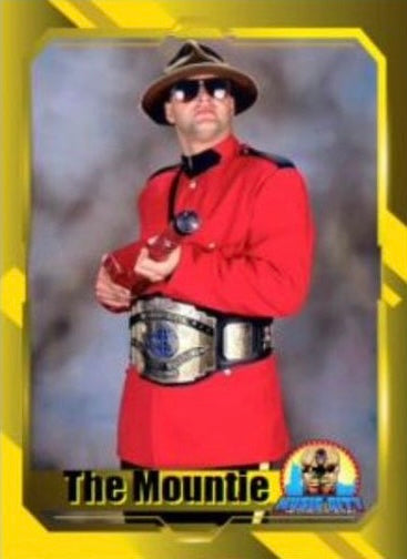 The Mountie trading card PW Catalog